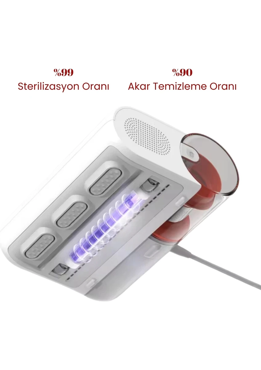 Xiaomi Dust Mite Vacuum Cleaner El Tipi 350 W Güç Akar - Kuru Temizlik